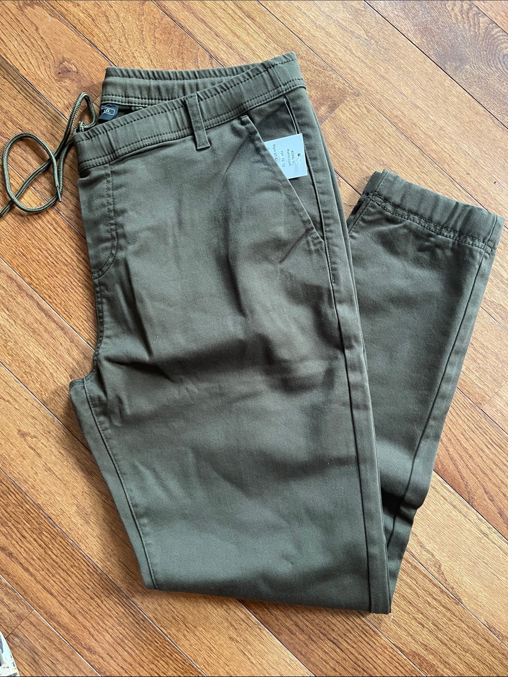 Men's Army Green Joggers